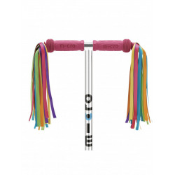 Rubans multicolores pour trottinette Micro