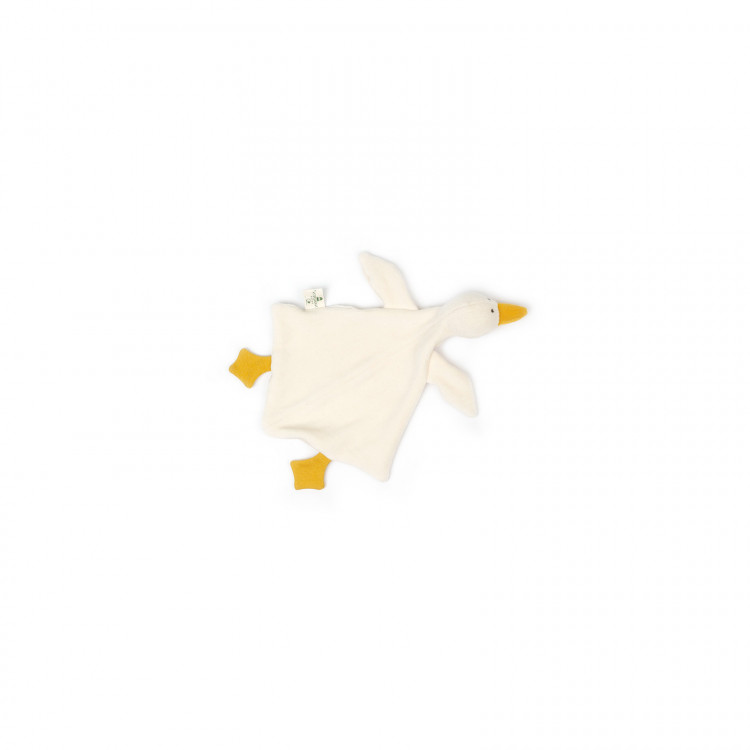 Doudou oie plate - Eponge bio Doudou oie plate - Eponge bio