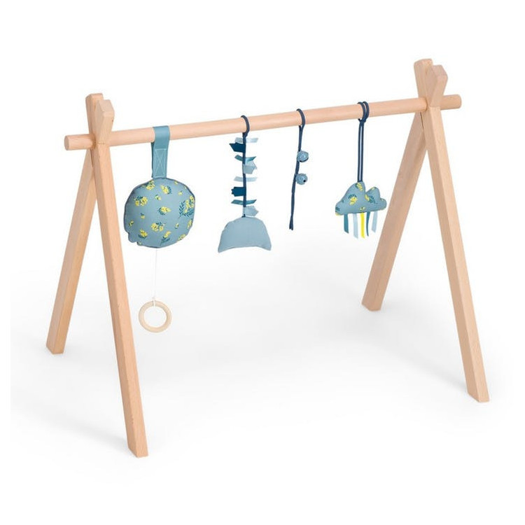 Arche d'éveil en bois "Dolly" et ses accessoires musicaux Arche d'éveil en bois "Dolly" et ses accessoires musicaux