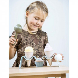 Jeu d'imitation en bioplastique - Glaces et cupcakes