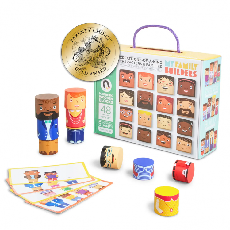 My Family Builders - jeu magnétique 48 pièces My Family Builders - jeu magnétique 48 pièces
