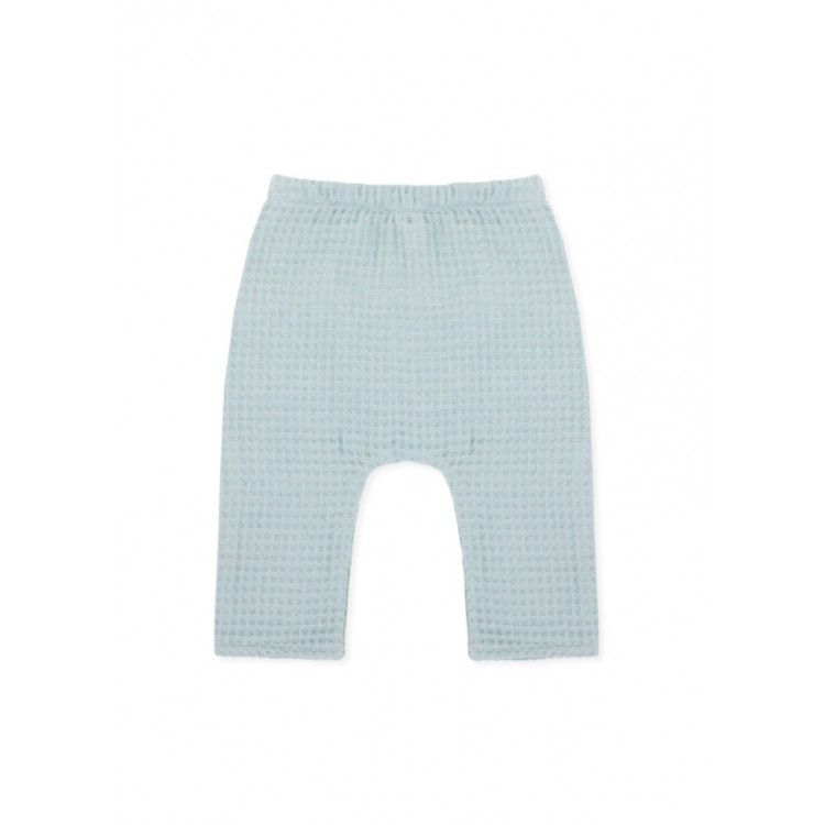 Sarouel nid d'abeille - coton Oeko-Tex Sarouel nid d'abeille - coton Oeko-Tex