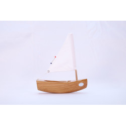 Le Bachi - Bateau jouet en bois - 17cm