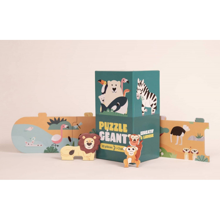 Puzzle Géant - Animaux du monde Puzzle Géant - Animaux du monde