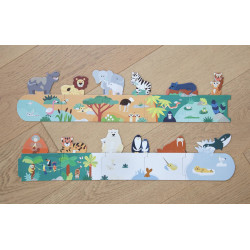 Puzzle Géant - Animaux du monde