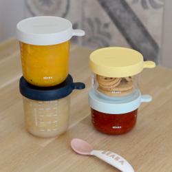 Coffret 4 pots - portions de conservation en verre