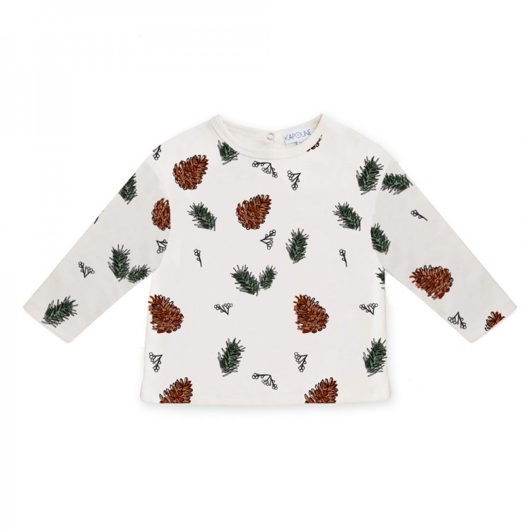 Sweat-shirt fin enfant "Wood"