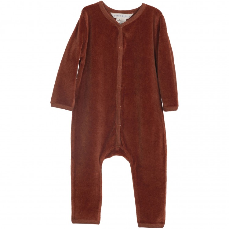 Combinaison bébé à manches longues velours Combinaison bébé à manches longues velours