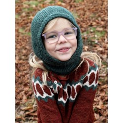 Cagoule bébé en alpaga