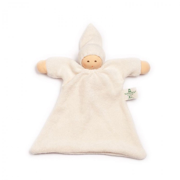 Doudou plat à tête de lutin Doudou plat à tête de lutin