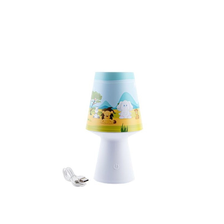 Veilleuse nomade rechargeable "Dans la savane" Veilleuse nomade rechargeable "Dans la savane"