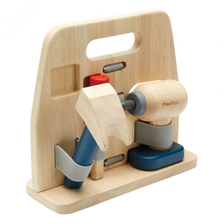Lot D'outils De Menuisier Pour Enfant - Carpenter's Tool Set - Jeu D'occasion