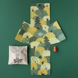 Jeu libre en bois "My wooden world" - Forêt