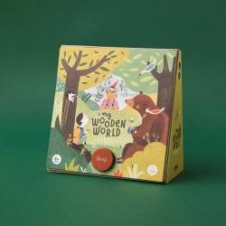 Jeu libre en bois "My wooden world" - Forêt