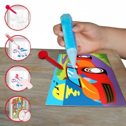 Maxi Kit sable coloré scintillant - Art & craft