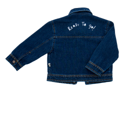 Veste en denim brut