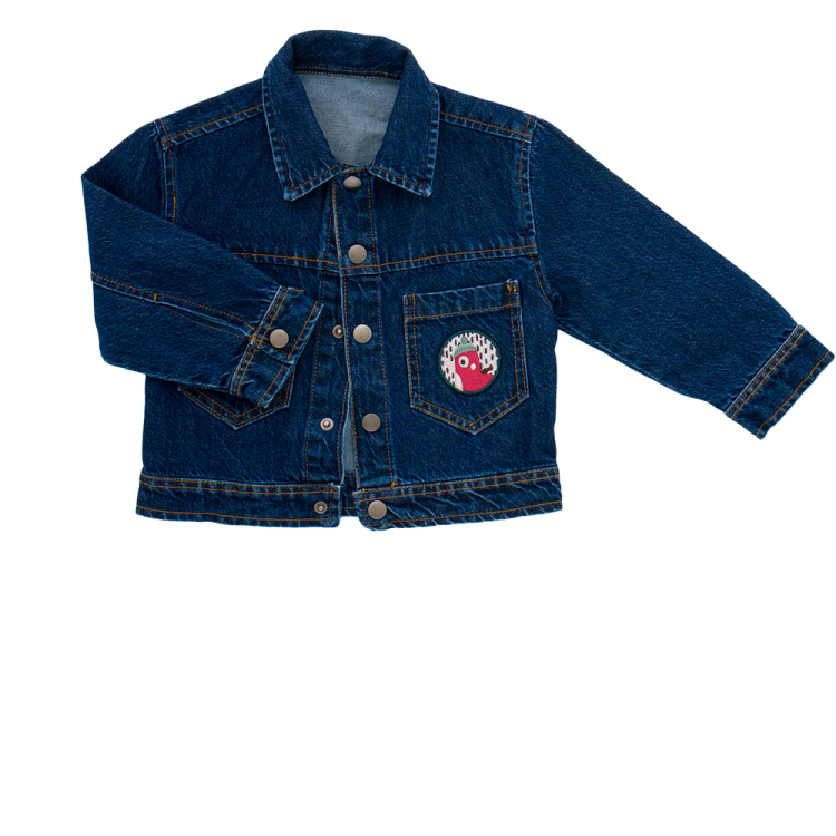 Veste en denim brut Veste en denim brut
