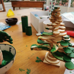 Le kit Forêt - Sapin à construire et à décorer