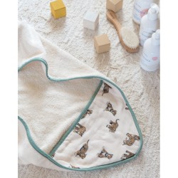 Cape de bain imprimé Tigres