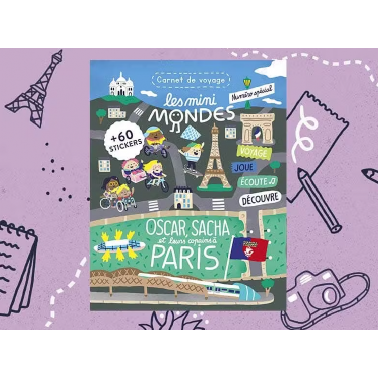 Carnet de voyage des Mini Mondes - Paris