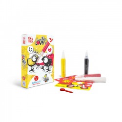 Kit sable scintillant coloré - Tweet and love