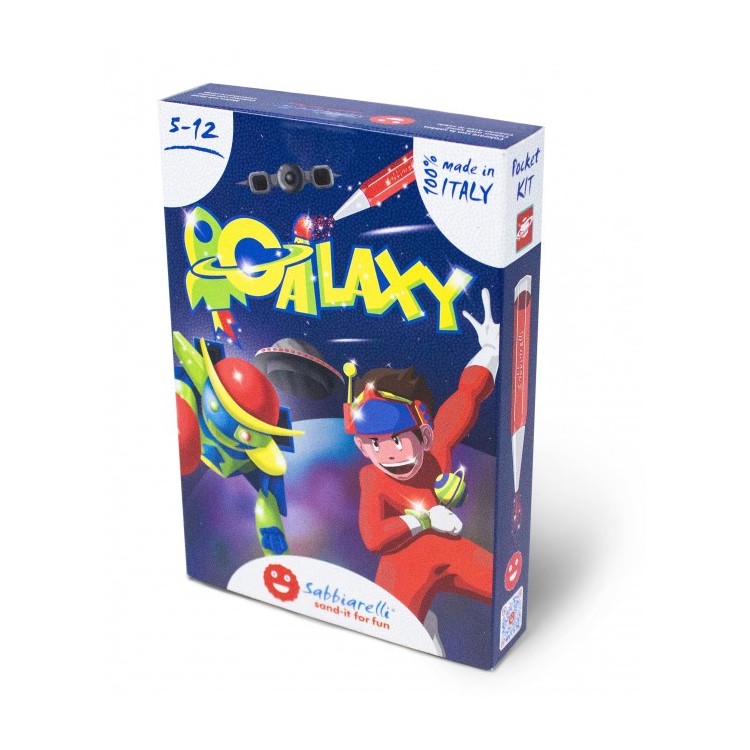 Kit sable scintillant coloré - Galaxy Kit sable scintillant coloré - Galaxy