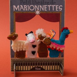 Marionnettes à doigts Ferme - Peluches, poupées et marionnettes