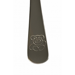 Set de 4 couverts pour enfant en inox - Motif Ourson