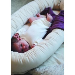 Couffin "babynest" réducteur de lit garni Kapok