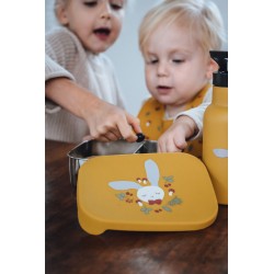 Lunch box métal et silicone - Lapin