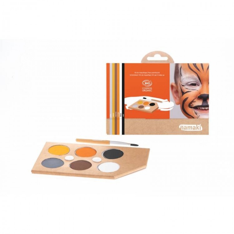 Kit maquillage bio 6 fards "Vie sauvage" Kit maquillage bio 6 fards "Vie sauvage"