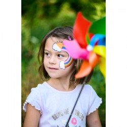 Kit maquillage bio 6 fards "Arc-en-ciel"