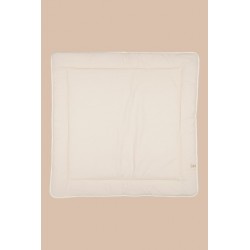 Tapis d'éveil imprimé baleines en coton biologique