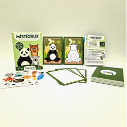 Mistigrue, le jeu de paires à personnaliser - Animaux en danger