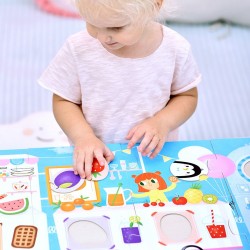 Puzzle et jeu d'association de formes "Food truck"