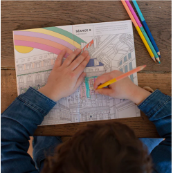 Cahier de coloriages - Méditation colorée