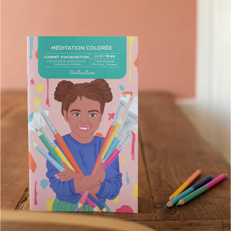 Cahier de coloriages - Méditation colorée