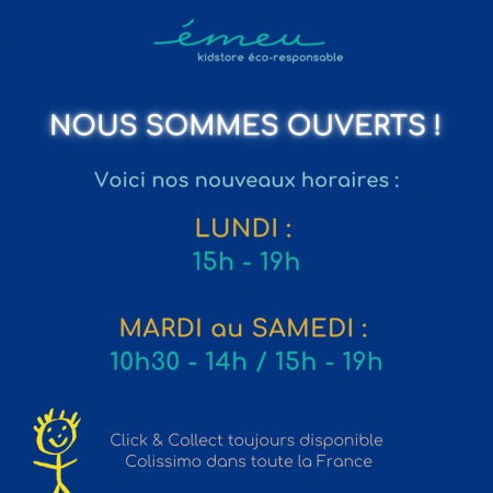 19 mai 2021 - Réouverture de la boutique