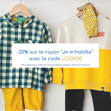 Offre d'hiver sur le rayon "Je m'habille"